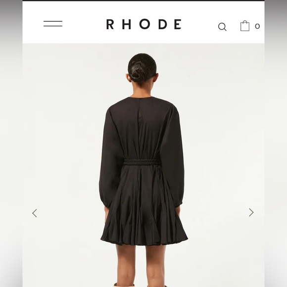 Black Rhode Ella Dress - size S - Picture 3 of 8